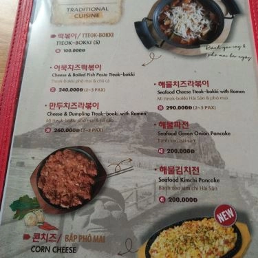 Thực đơn- Quán Ăn GAXEO Chicken - Beer & BBQ - The Vista An Phú