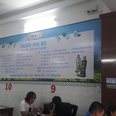 Thực đơn- Quán Ăn Hai Be - Cơm Tấm & Bún Thịt Nướng