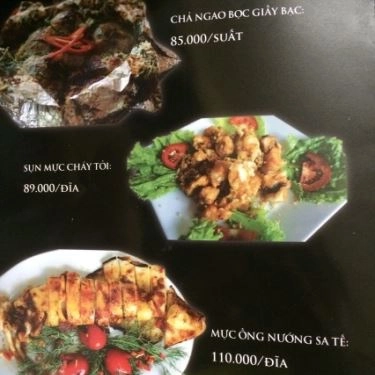 Thực đơn- Quán Ăn Hải Sản 3 Yêu Tinh - Lò Đúc