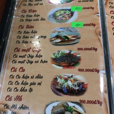 Thực đơn- Quán Ăn Hải Sản Bà Thôi 3 - Võ Nguyên Giáp
