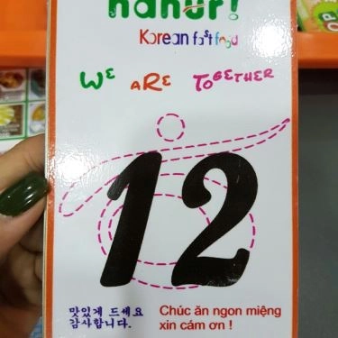 Tổng hợp- Hanuri - Quán Ăn Hàn Quốc - Điện Biên Phủ