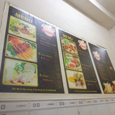Thực đơn- Quán Ăn Hào Sữa Pháp - Lê Văn Lương