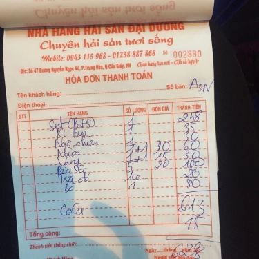 Thực đơn- Quán Ăn Hathavi - Lẩu Thái