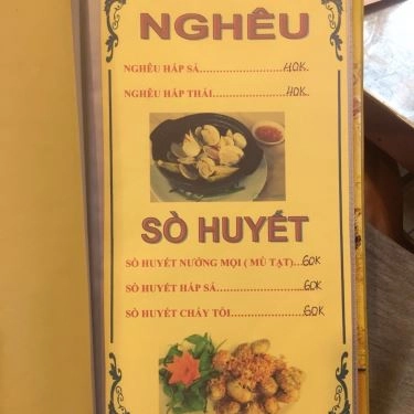 Thực đơn- Quán Ăn San Hô Quán - Lẩu & Nướng