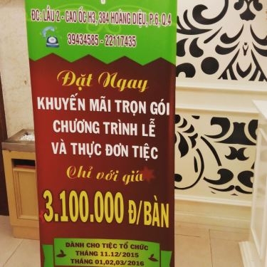 Thực đơn- Honey Moon - Nhà Hàng Tiệc Cưới