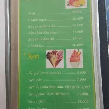 Thực đơn- Huy Mập - Gà Rán & Pizza