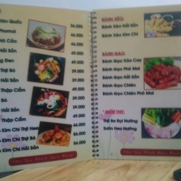 Thực đơn- Quán Ăn Kim Chi Fc - Chuyên Các Món Hàn Quốc
