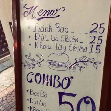 Thực đơn- Quán Ăn Kisu - Bò Bít Tết & Bao Burger