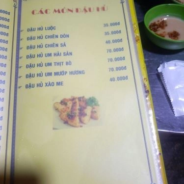 Thực đơn- Quán Ăn Lẩu Bò 9 Ký