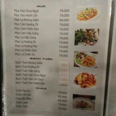 Thực đơn- Quán Ăn Lẩu Cá Kèo 2 Tôm