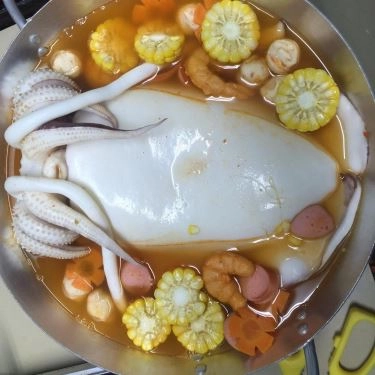 Món ăn- Quán Ăn Lẩu Mực Cay Khổng Lồ 169k