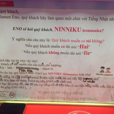 Tổng hợp- Quán Ăn Mì Camen Eno Thủ Đức