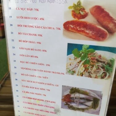 Thực đơn- Quán Ăn Món Quảng Dì Bảy