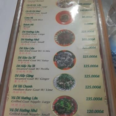 Tất cả hình- Quán Ăn Musa - Cà Ri Dê Ấn Độ - Sư Vạn Hạnh