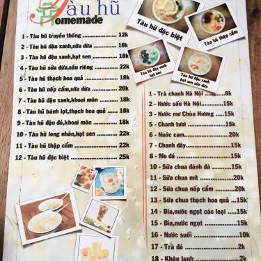 Thực đơn- Quán Ăn Nét Ẩm Thực Hà Nội - Trương Vĩnh Ký