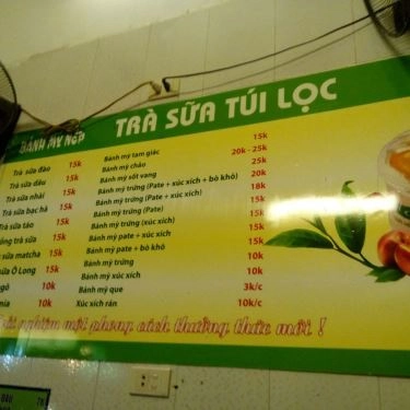 Thực đơn- Quán Ăn Ngọc Hân - Bánh Mì Chảo