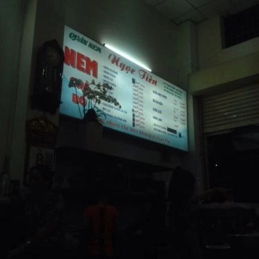 Thực đơn- Quán Ăn Ngọc Tiên - Đặc Sản Nem