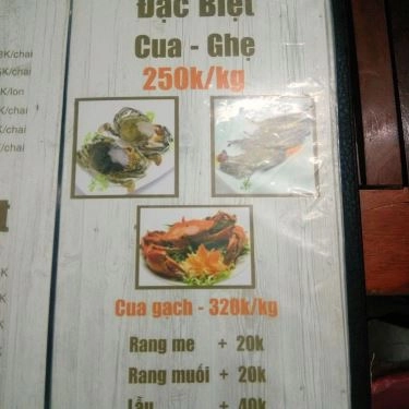 Thực đơn- Quán Ăn Người Anh Em - Ốc & Hải Sản