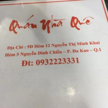 Tổng hợp- Quán Ăn Nhà Quê - Bún Đậu Mắm Tôm