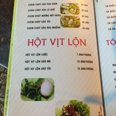 Thực đơn- Quán Ăn Quán Ốc 329 - Hải Sản Tươi Sống