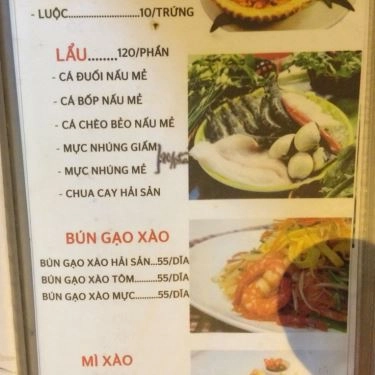 Thực đơn- Quán Ăn Ốc Những Người Bạn
