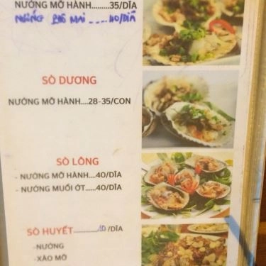 Thực đơn- Quán Ăn Ốc Những Người Bạn