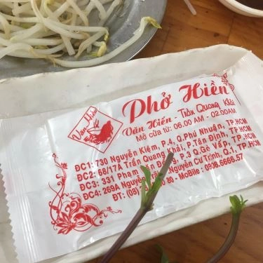 Tổng hợp- Quán Ăn Phở Hiền - Nguyễn Kiệm