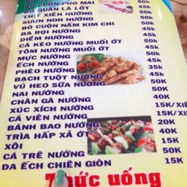 Thực đơn- Quán Ăn Phố Nướng BBQ