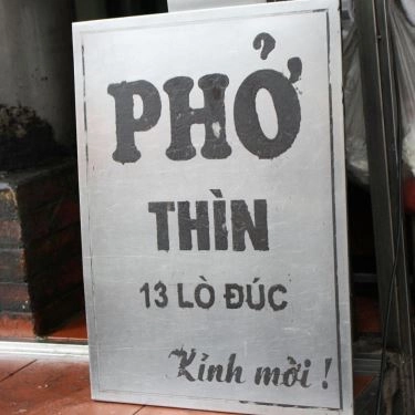 Tổng hợp- Quán Ăn Phở Thìn - Lò Đúc
