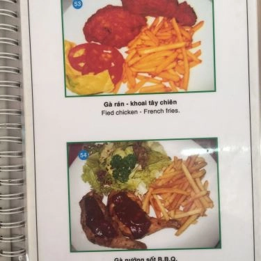Thực đơn- Quán Ăn Pizza Roma - Cách Mạng Tháng 8