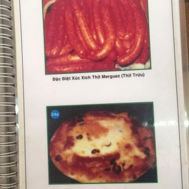 Thực đơn- Quán Ăn Pizza Roma - Cách Mạng Tháng 8