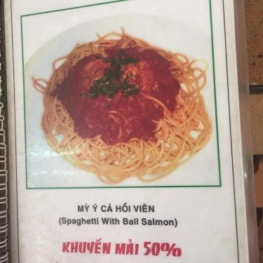 Thực đơn- Quán Ăn Pizza Roma - Cách Mạng Tháng 8