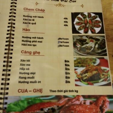 Thực đơn- Quán Ăn Quán 68 - Lẩu & Nướng