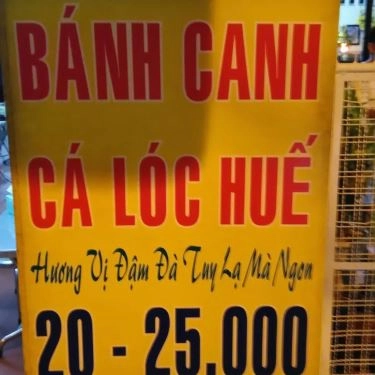 Thực đơn- Quán Ăn Quán Ba Số Một - Bún Bò Huế