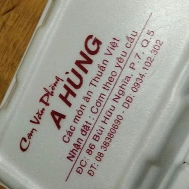 Món ăn- Quán Ăn Quán Cơm A. Hùng