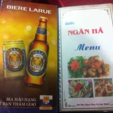 Thực đơn- Quán Ăn Quán Ngân Hà - Hải Sản Tươi Sống
