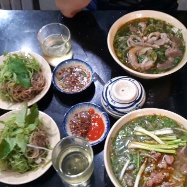 Món ăn- Quán Ăn Quán Sen - Bún Bò & Bún Chả Hà Nội