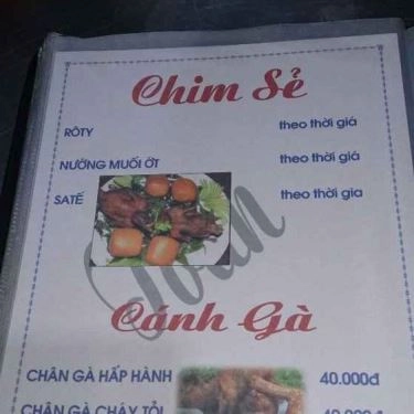 Thực đơn- Quán Ăn Quán Toàn 37