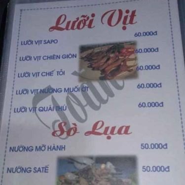 Thực đơn- Quán Ăn Quán Toàn 37