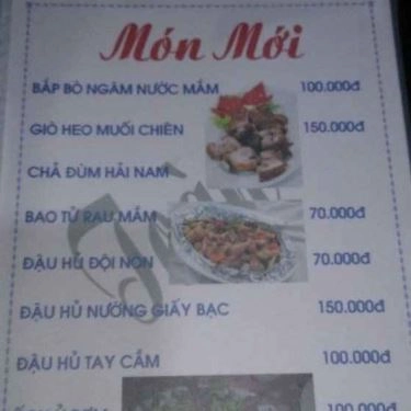 Thực đơn- Quán Ăn Quán Toàn 37