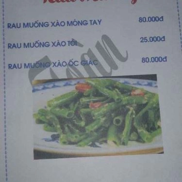 Thực đơn- Quán Ăn Quán Toàn 37