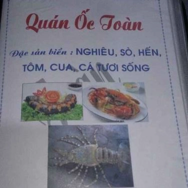 Thực đơn- Quán Ăn Quán Toàn 37