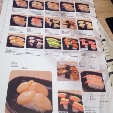 Thực đơn- Nhà Hàng Sushi Uraetei - Nguyễn Văn Trỗi