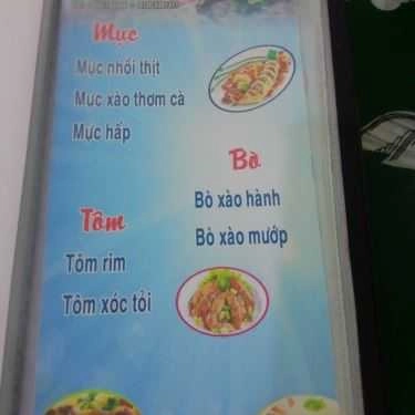 Thực đơn- Quán Ăn Thành Na - Cơm Tấm Sài Gòn