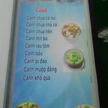 Thực đơn- Quán Ăn Thành Na - Cơm Tấm Sài Gòn