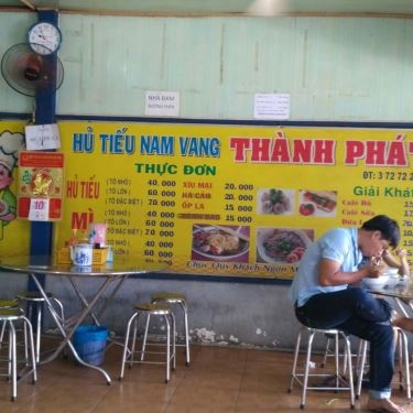 Thực đơn- Quán Ăn Thành Phát - Hủ Tiếu Nam Vang