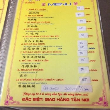 Tổng hợp- Quán Ăn Tiệm Ăn Quảng Đông