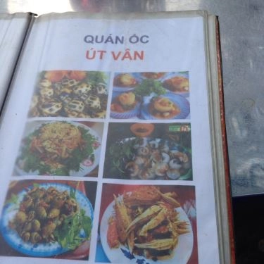 Thực đơn- Quán Ăn Út Vân - Quán Nhậu Hải Sản Bình Dân