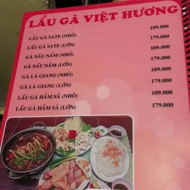 Thực đơn- Quán Ăn Gà Nướng Lu Việt Hương - Phạm Văn Đồng