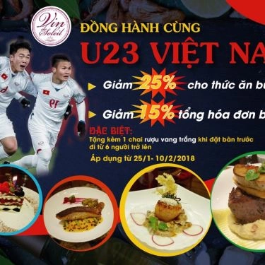 Tổng hợp- Nhà Hàng Vin De Soleil Restaurant - Món Âu & Á
